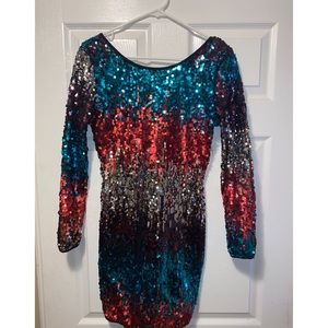 Sequence dress Med nerve worn !!!